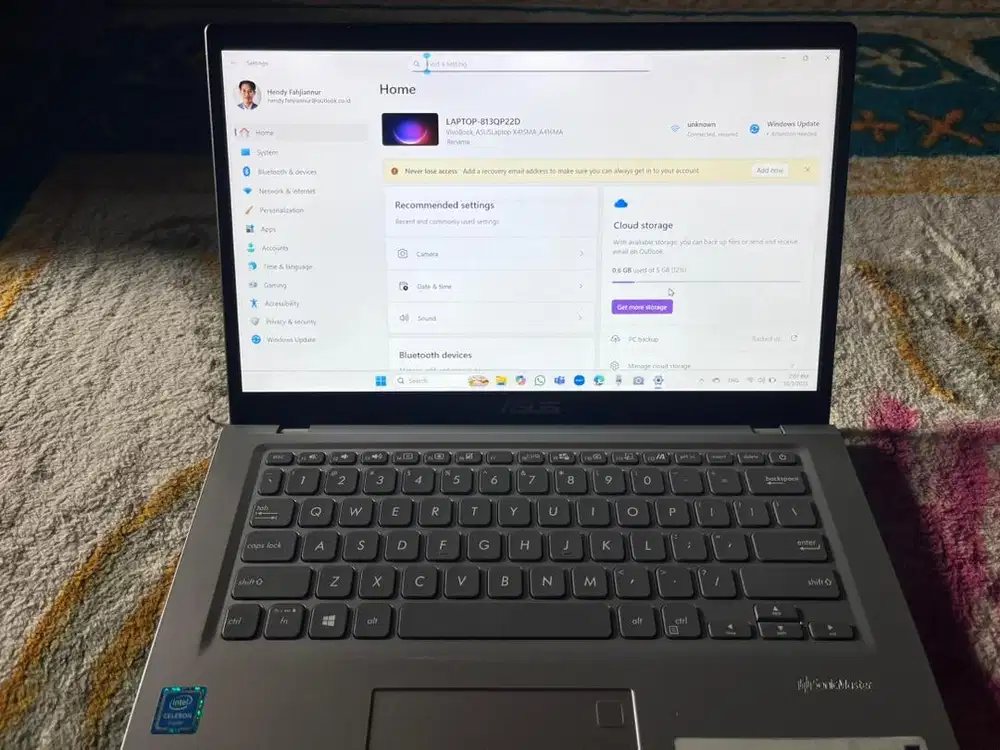 Laptop Asus VivoBook - X415MA A416MA