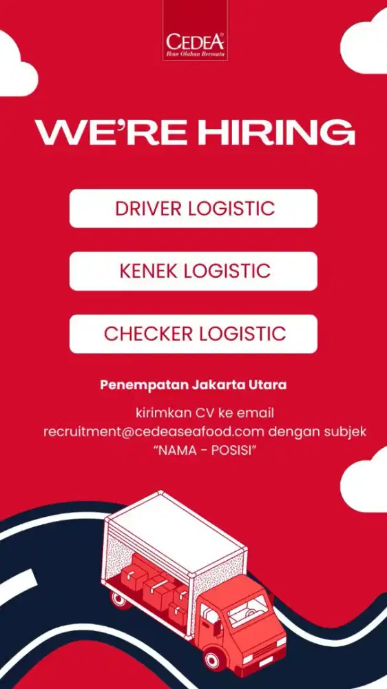 Lowongan Driver dan Kenek
