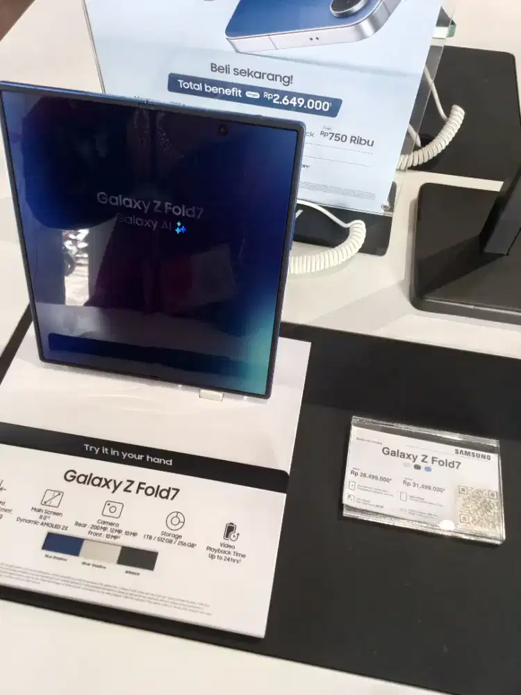 SAMSUNG GALAXY Z FOLD 7 12/256 GB CICILAN TANPA KARTU KREDIT