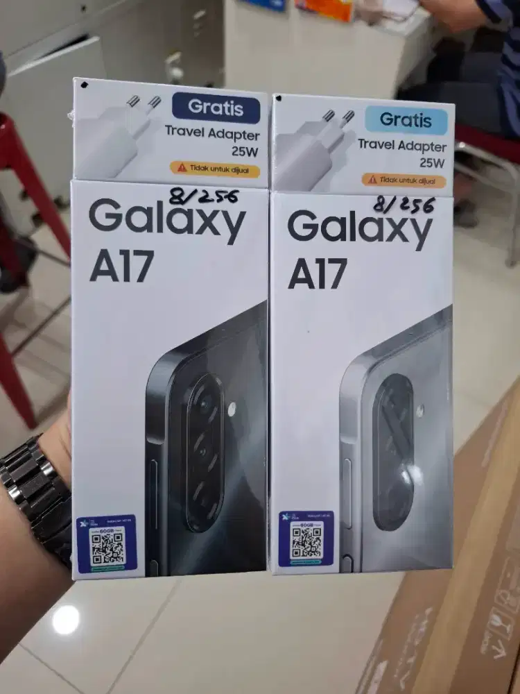 NEW SAMSUNG A17 NFC 8/256GB ORI GARANSI RESMI