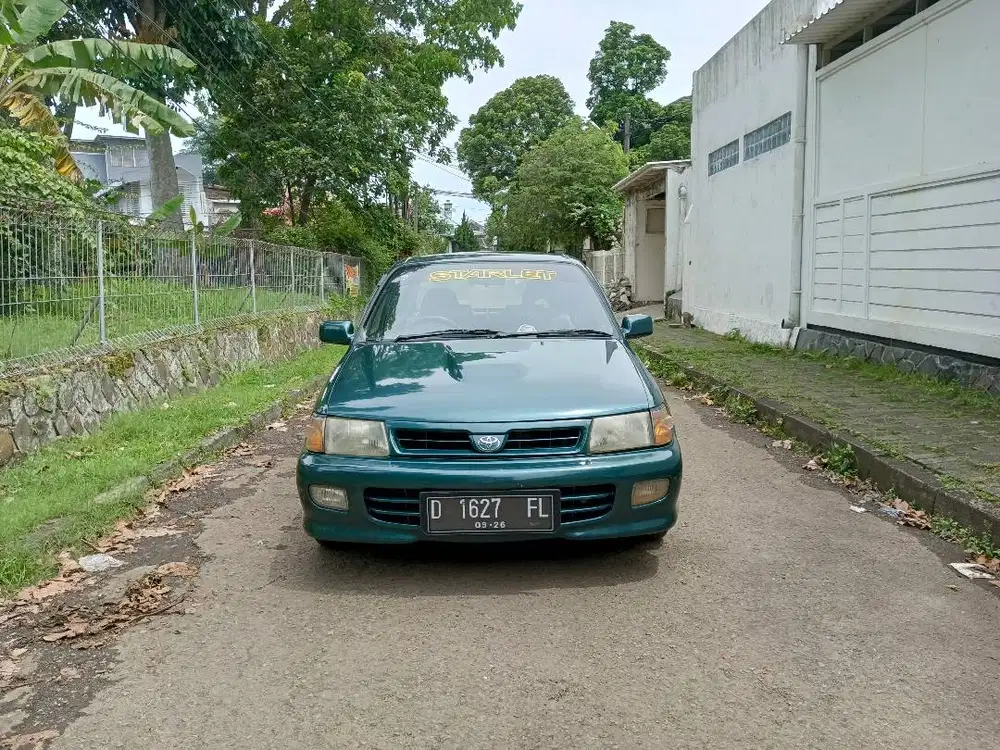 Toyota Starlet turbo lux ep81 MT 1997 hijau