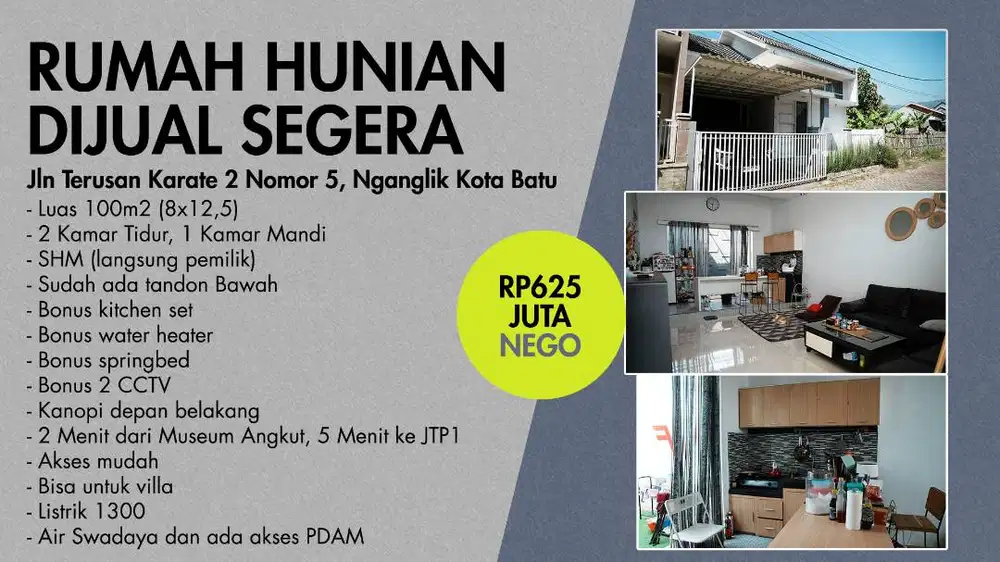 RUMAH MURAH DIJUAL CEPAT
