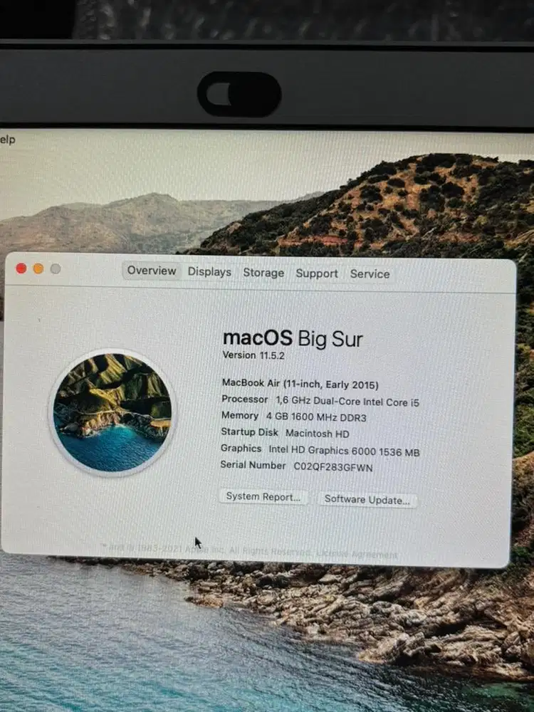 Macbook Air 2015 (11 Inch)