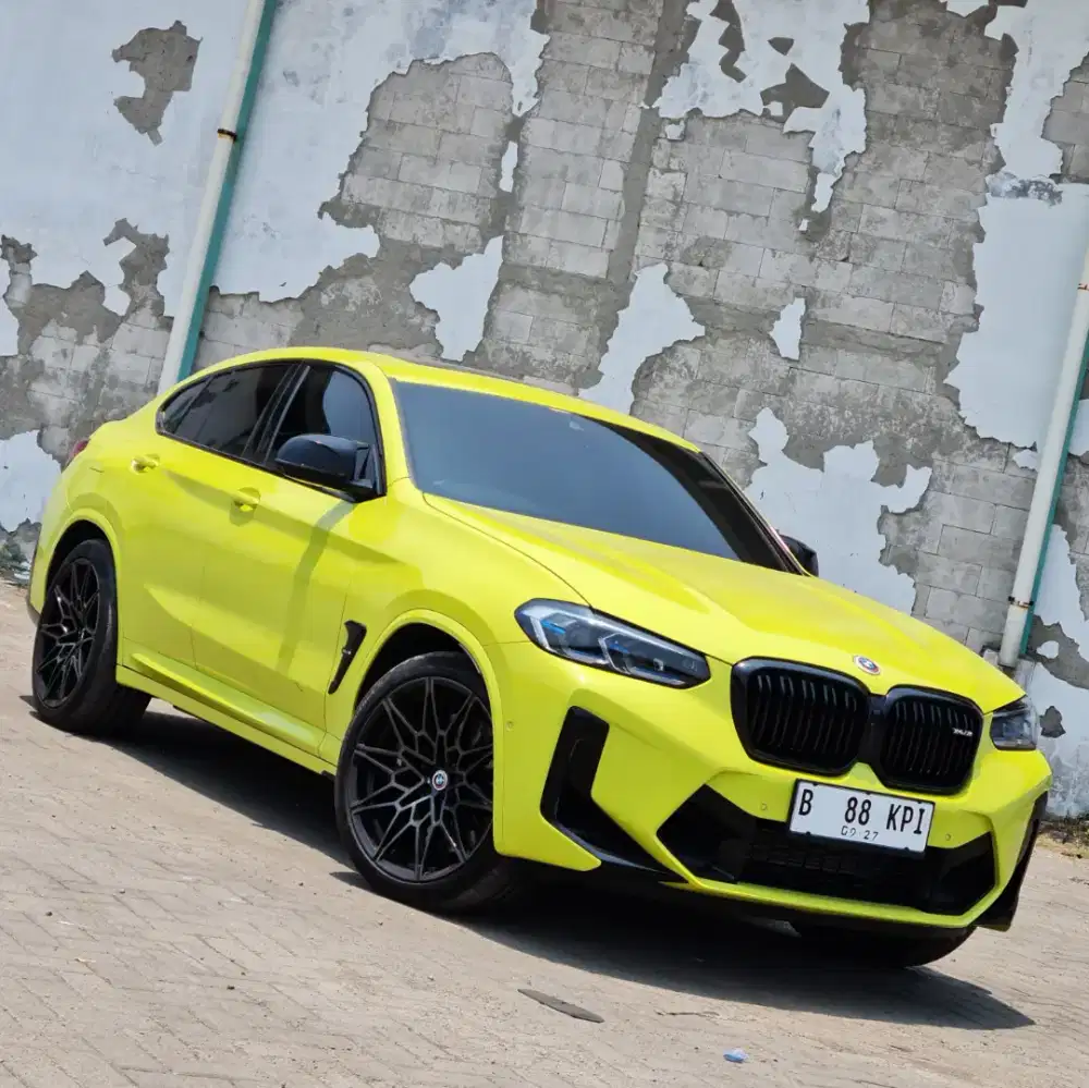 BMW X4 3.0 M Sport Competition 2022 Lime