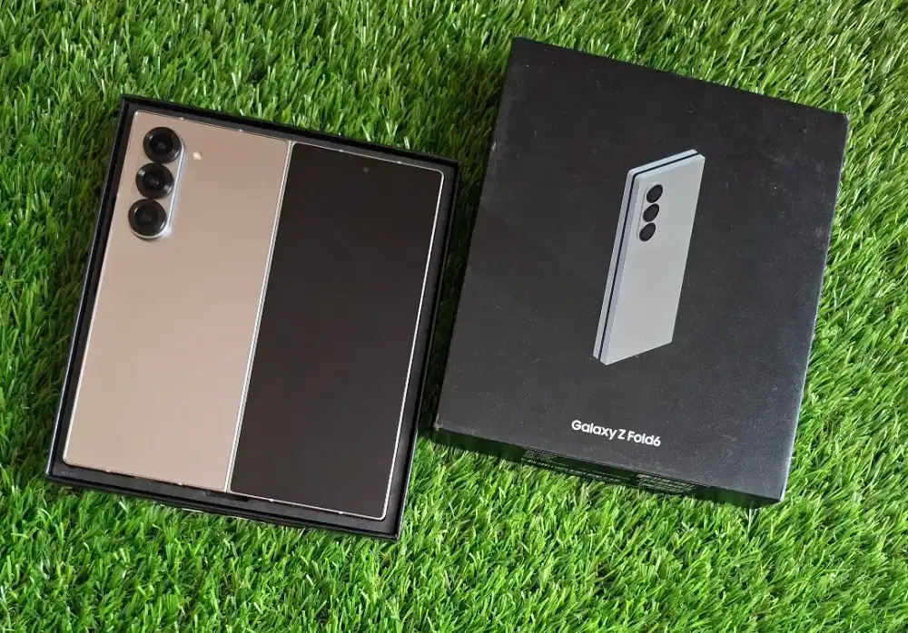 SAMSUNG ZFOLD 6 12/256GB FULLSET EX SEIN ADA DENT SEDIKIT