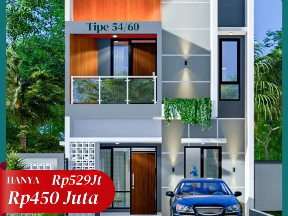 Rumah Dijual Murah 2 Lantai Cileunyi Bandung, Cluster Strategis Jual