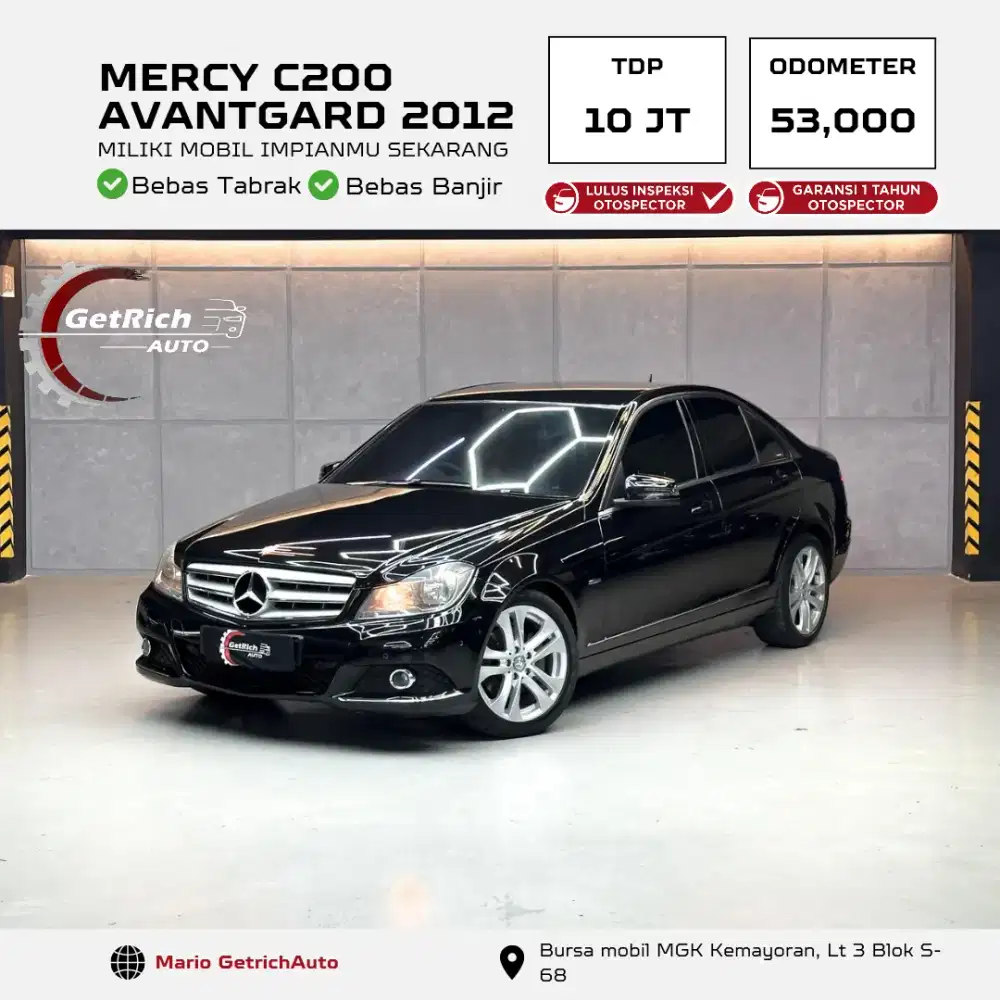 DP 10 JT MERCY C200 AVANTGARDE 2012