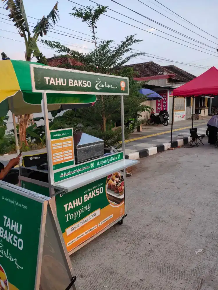 Stand gerobak jualan