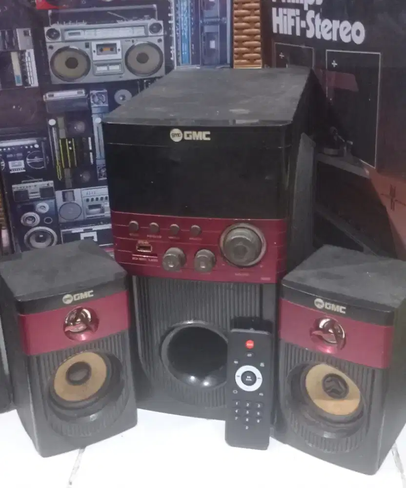Sound speker GMC suara mantap
