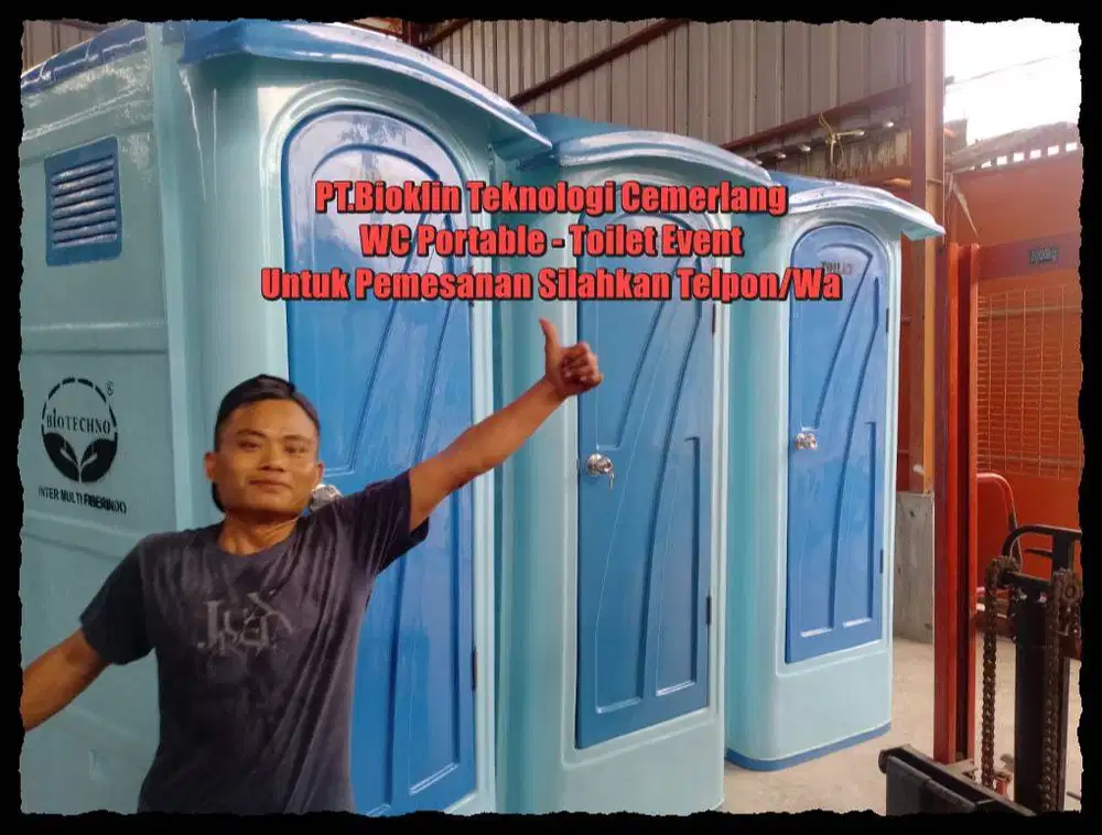 Wc Portable - Toilet Event - Toilet Fiberglass  - Toilet Proyek