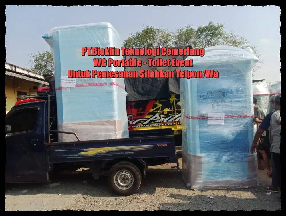 Toilet konser - Toilet Darurat - toilet bencana - Toilet Fiberglass