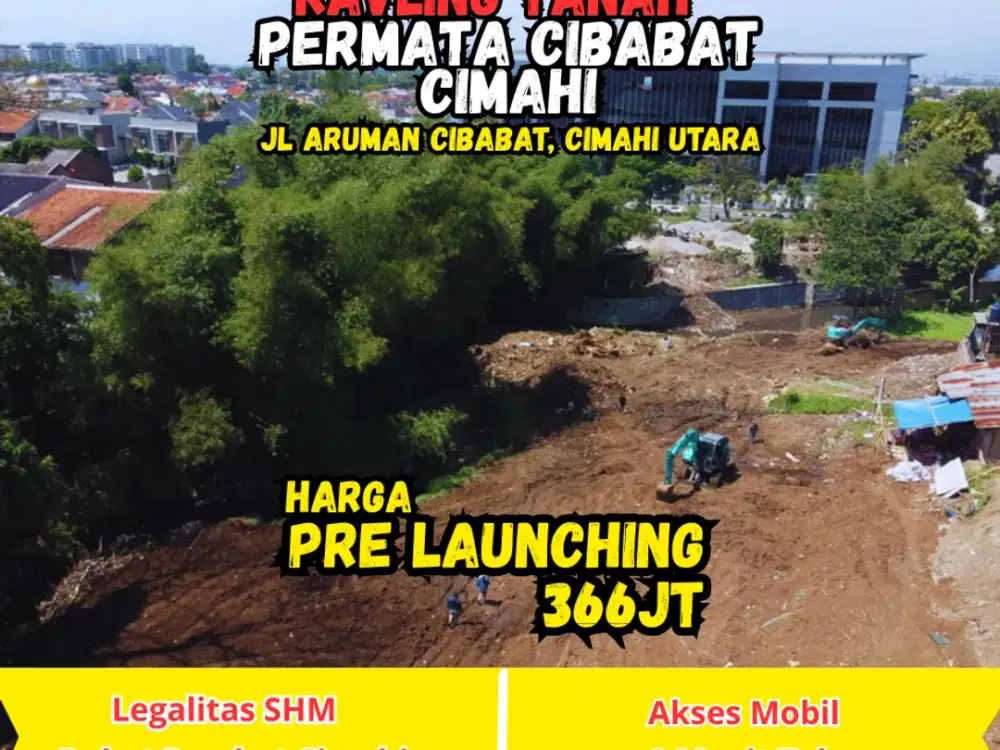 KAVLING TANAH CIMAHI CIBABAT DEKAT PEMKOT CIMAHI