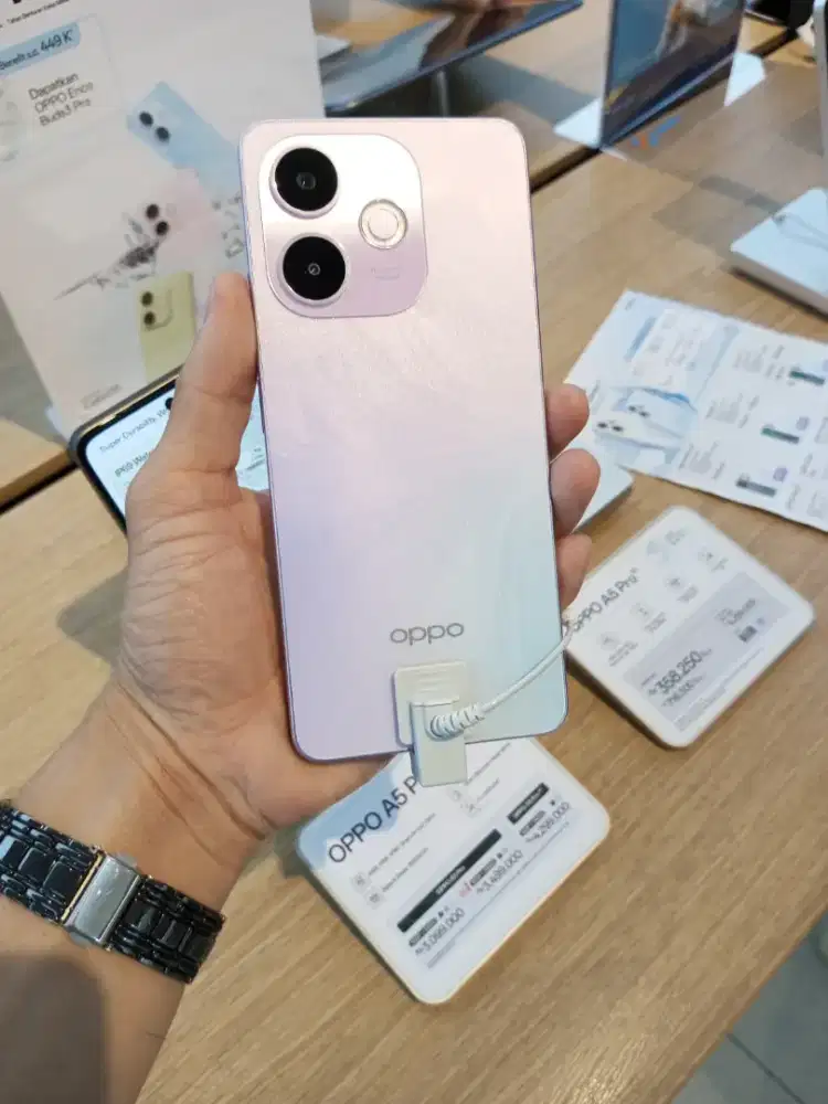 Cicilan bunga 0% dan free 2 bulan angsuran Oppo A5 Pro series