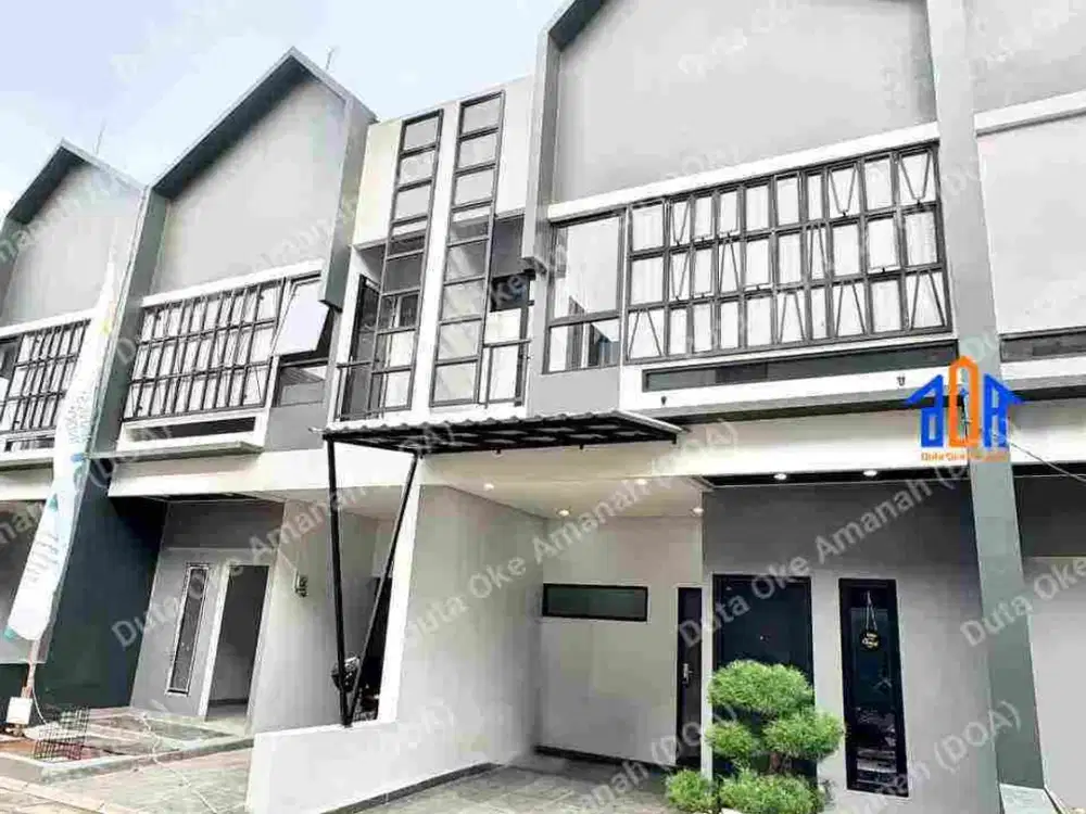 Rumah Mewah Siap Huni Nempel UI Kukusan Depok