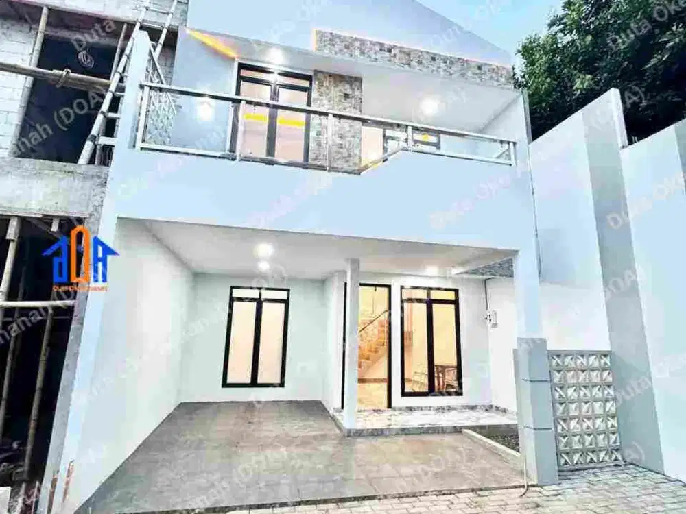 Rumah Balkon Luas Siap Huni Dekat Tol Pamulang