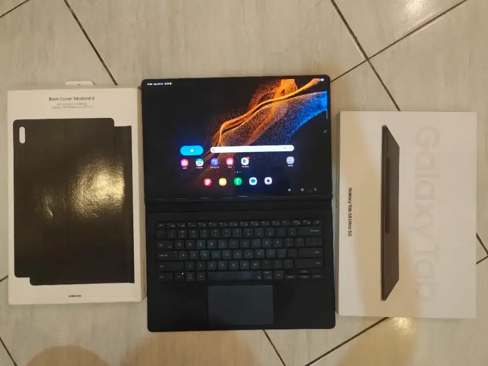 Samsung Tab S8 Ultra + keyboard original