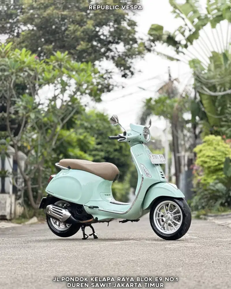 JUAL CEPET PRIMAVERA 150 IGET ABS TH 2022 WARNA GREEN RELAX