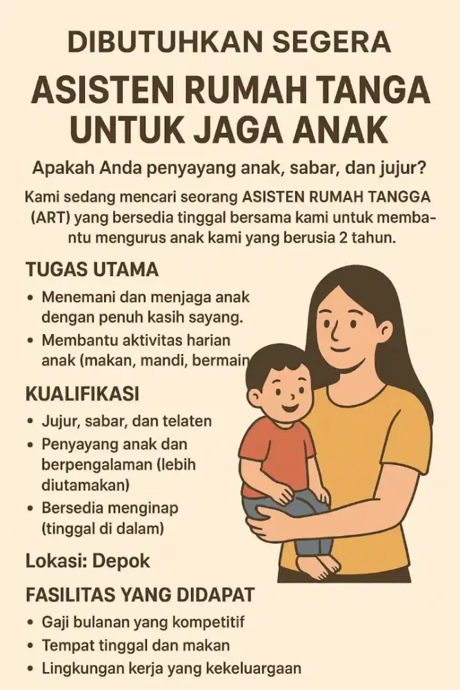 ART MOMONG ANAK USIA 2 TAHUN