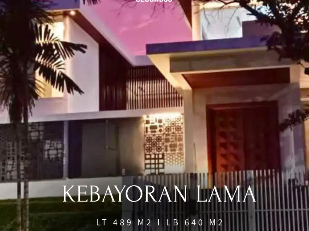 Rumah Mewah dengan Private Lift di Kebayoran Lama