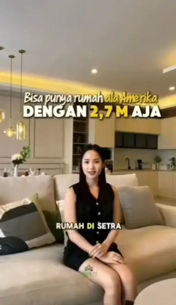 Rumah Baru Setraduta Bandung Full Furnished