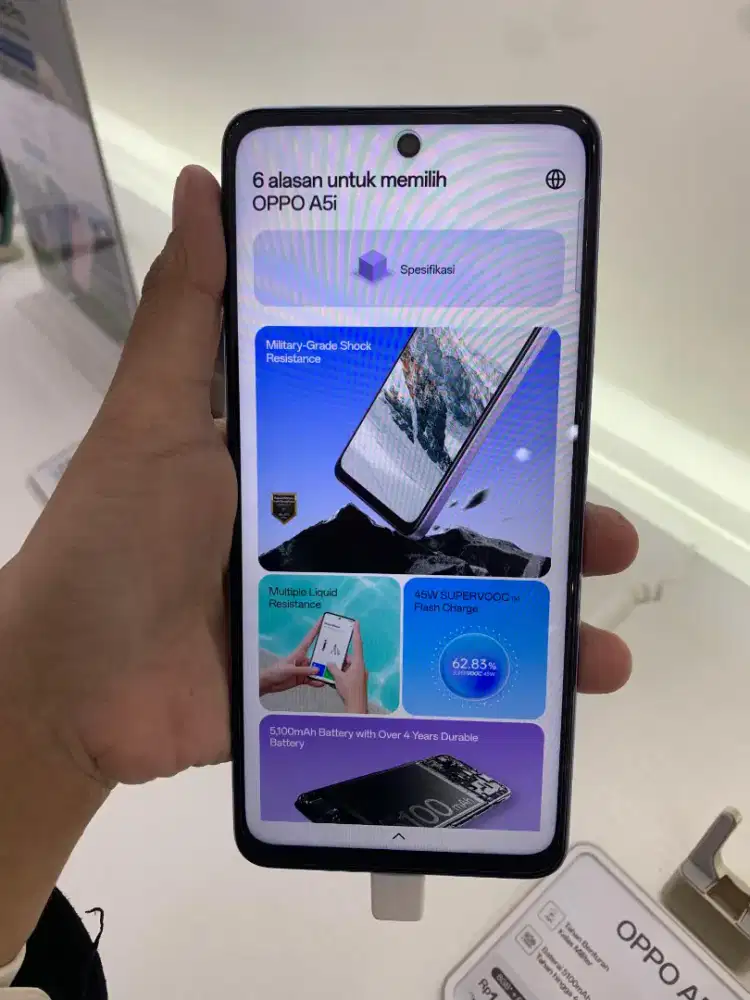 oppo a5i promo bunga 0% hingga fre 1-2 kali cicilan