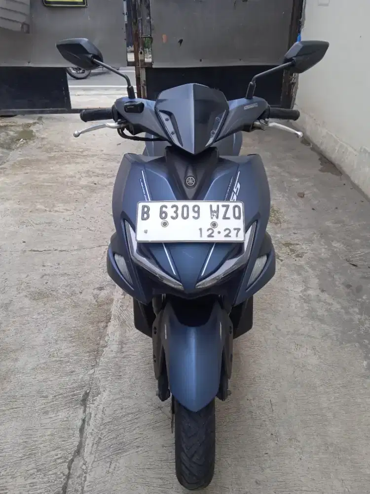 Yamaha aerox 155 ABS keylees tahun 2017 pajak hidup