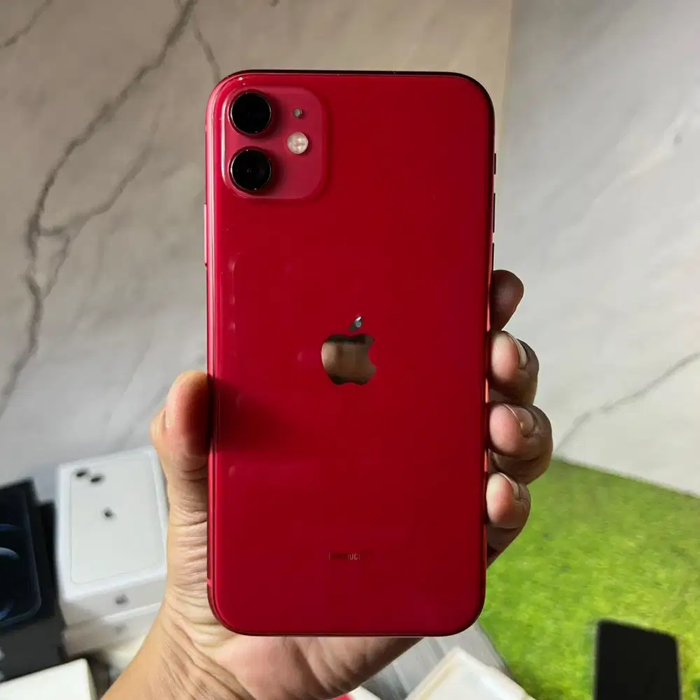 Iphone 11 128 Gb  Red Beacukai Setara Ibox Fungsi Normal Mulus