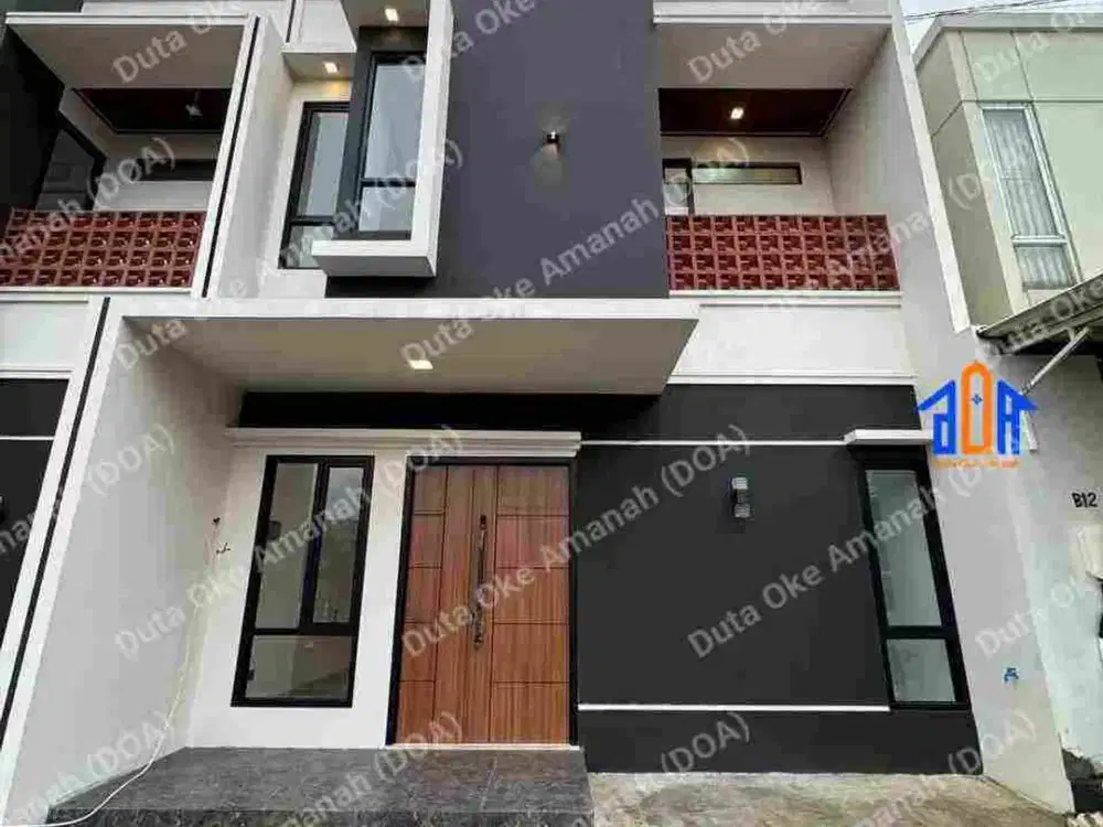 Rumah 3 Lantai Siap Huni Akses Lebar Dekat Tol Kukusan Beji Depok