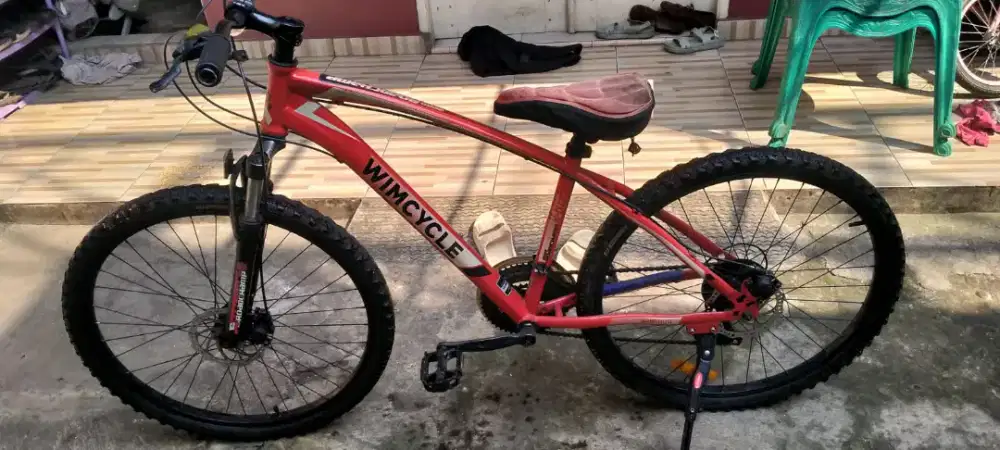 Jual sepeda mtb wim cyle  road champ Bekas