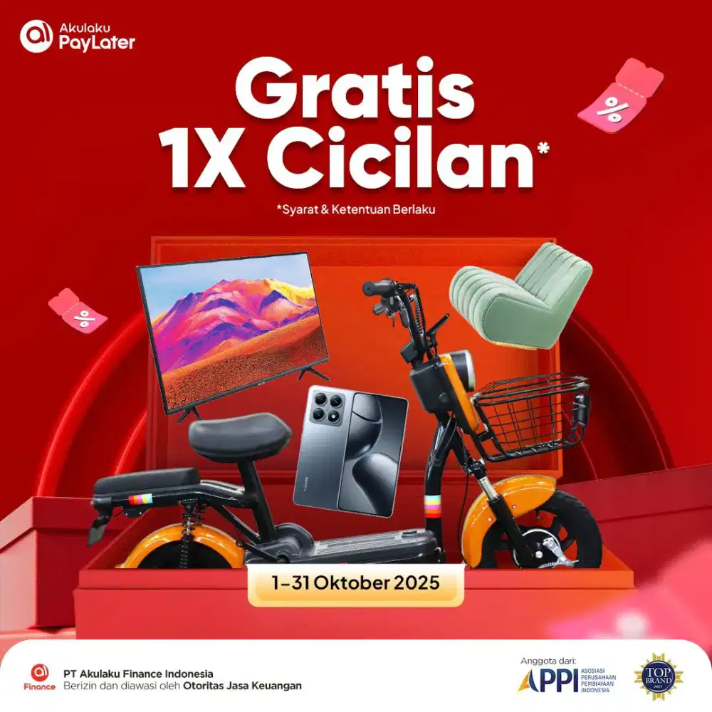 Promo Infinix Note 50 Pro gratis 1x cicilan pakai Akulaku paylater