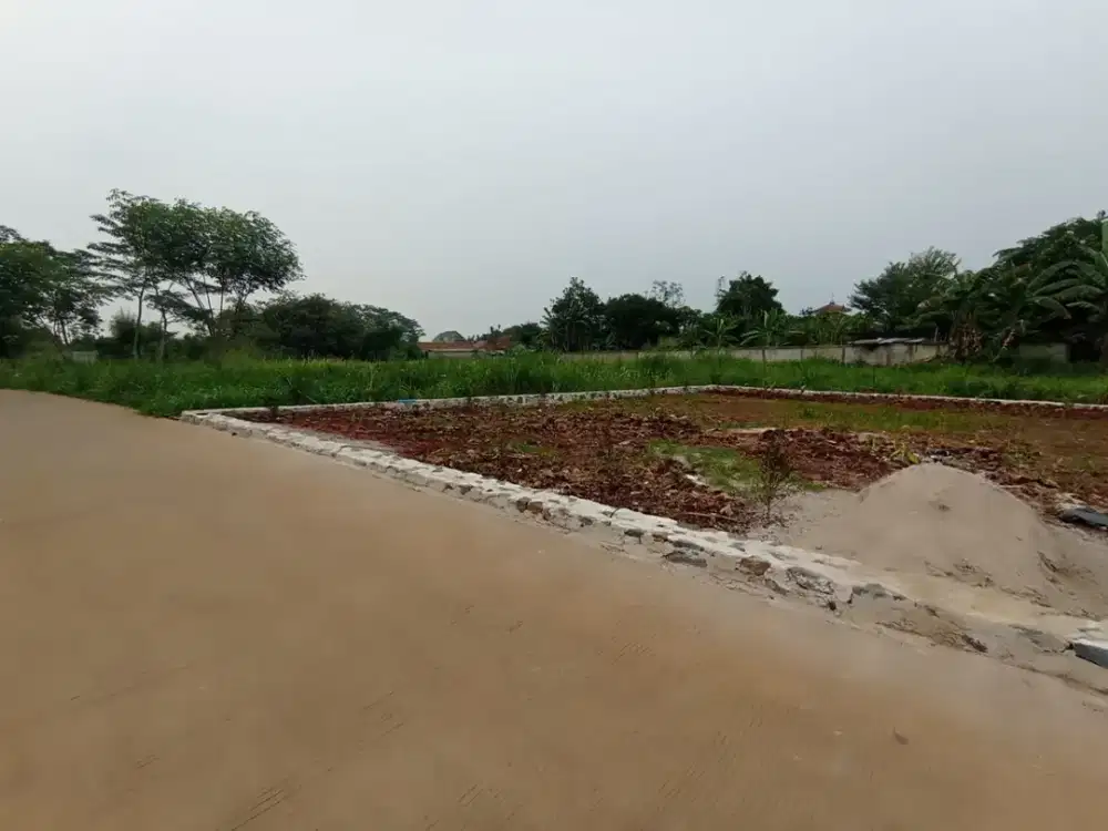 Kapling Bogor Murah Dekat Jalan Bomang (Bojonggede-Kemang), SHM FREE