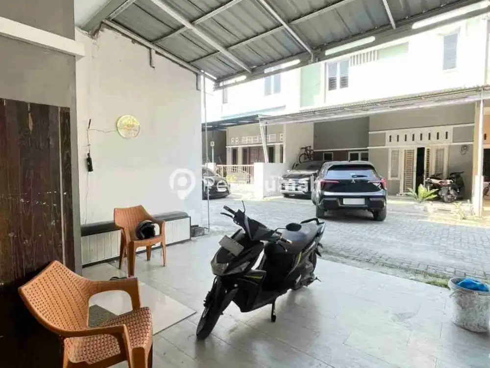 DIJUAL TOWNHOUSE JALAN BAYU KOMPLEK THE LIVING HARMONY - DAERAH SUNGGAL DEKAT RINGROAD CITY