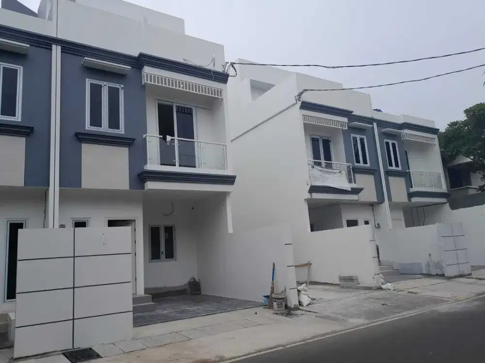 Dijual Rumah Baru Minimalis Modern 2Lt di Cempaka Putih Timur JakPus