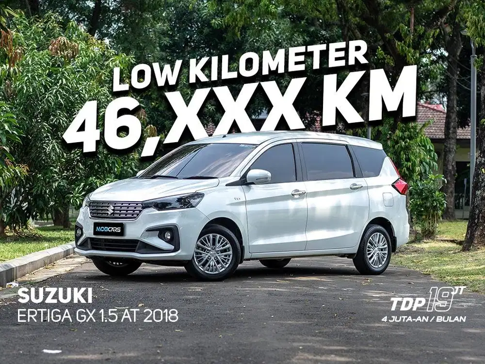 FREE BBM FULL TANK ERTIGA GX AT MATIC 2018 PUTIH