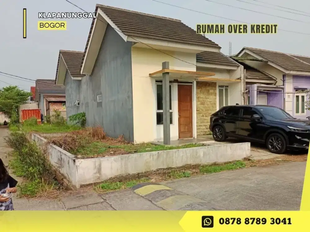 Jual Rmh Murah 39JT HOOK Over Kredit dkt Tol di Pesona Kahuripan 1