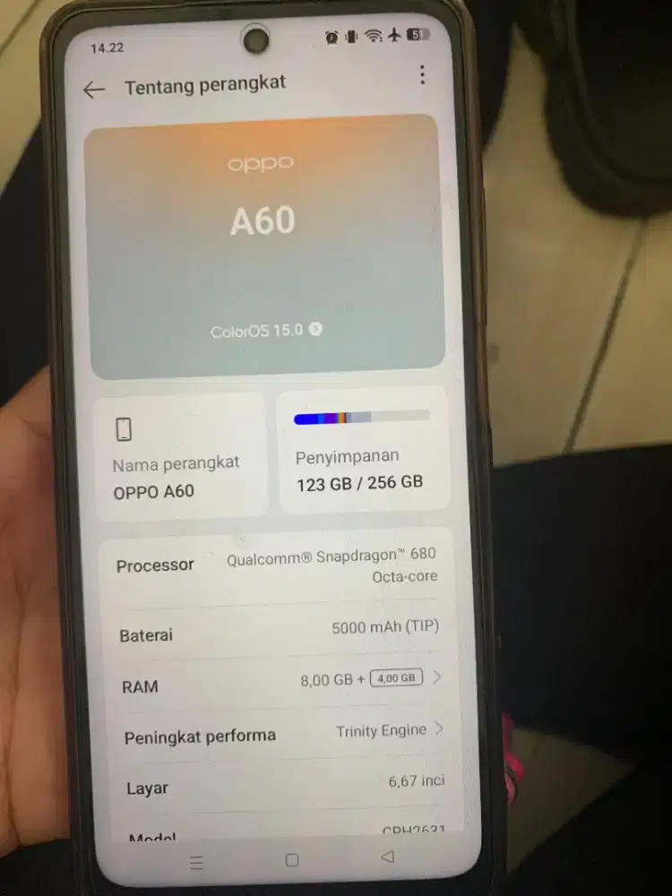 HP OPPO A60 8/256GB