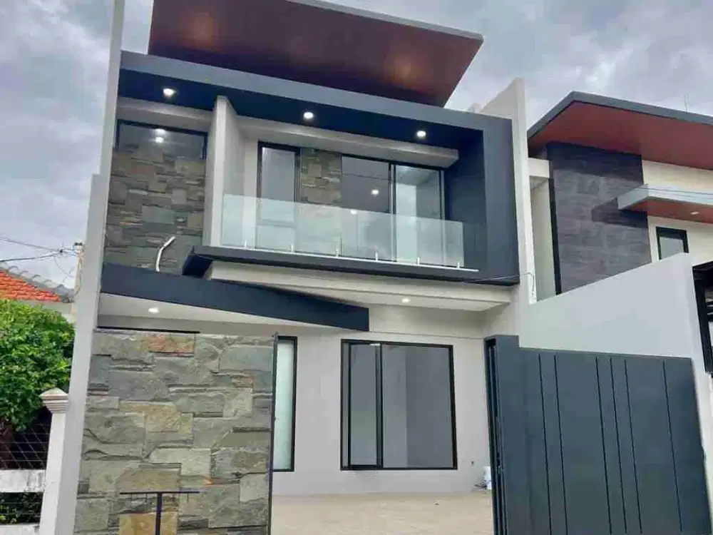 Rumah Baru Manyar Jaya Minimalis dkt Kertajaya Klampis Araya Pakuwon City