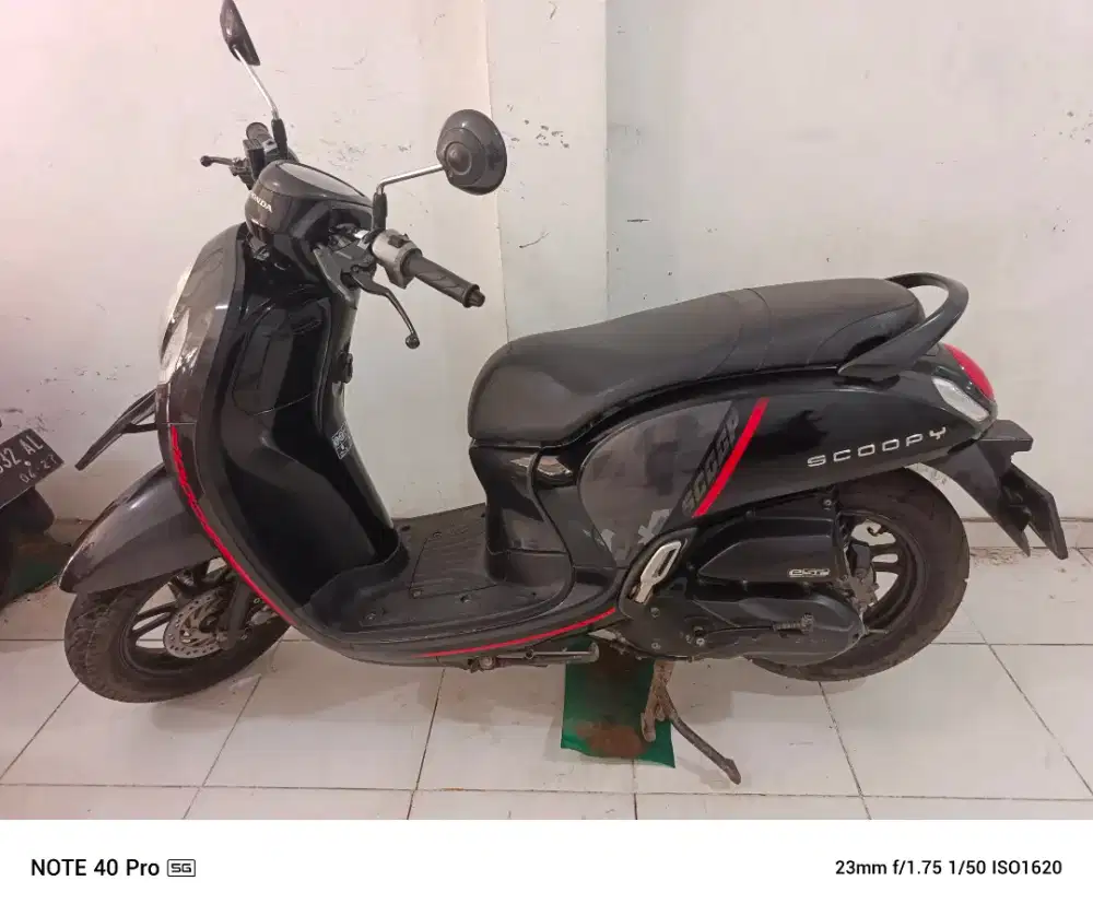 Jual beli scoopy remot th 2021 seberang warung mas bro hairi motor