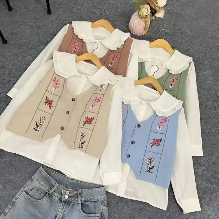 Blouse Wanita Korean Look