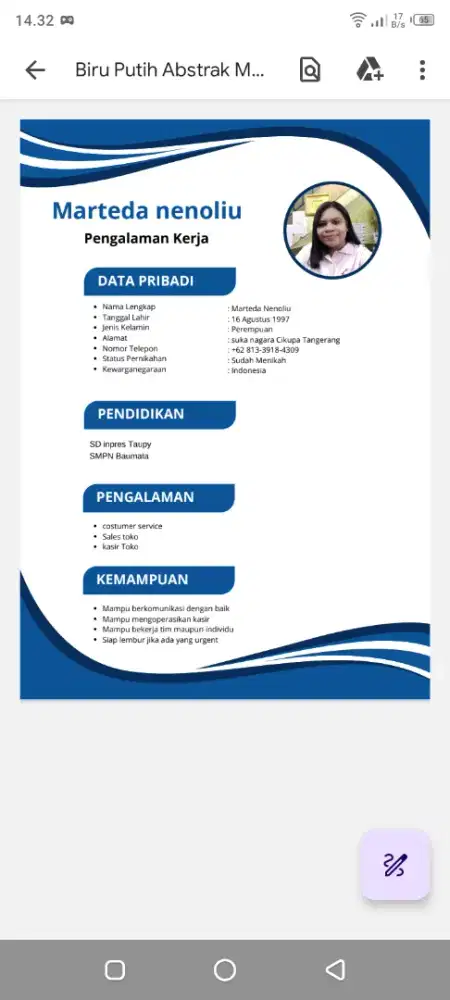 Mencari pekerjaan