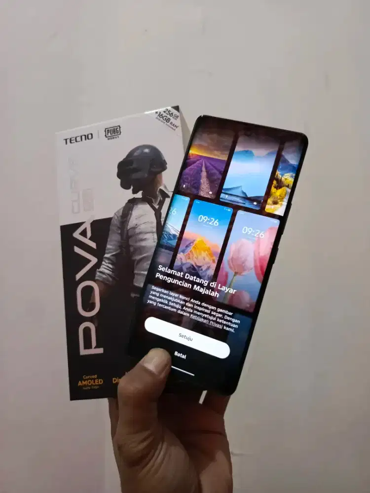 Techno curve 5G baru sehari ram 8+8/256 lengkap