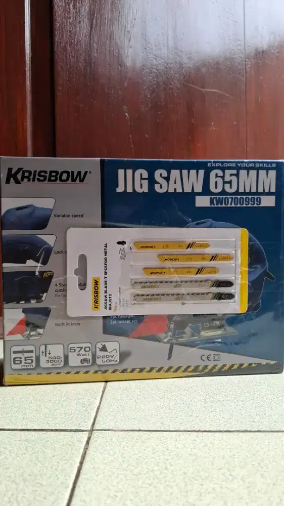 jual gergaji mesin (jigsaw) KRISBOW 65MM