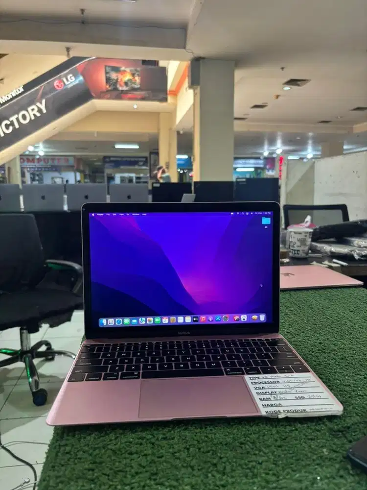 MACBOOK RETINA 12 inch 2017 pink pink unyu