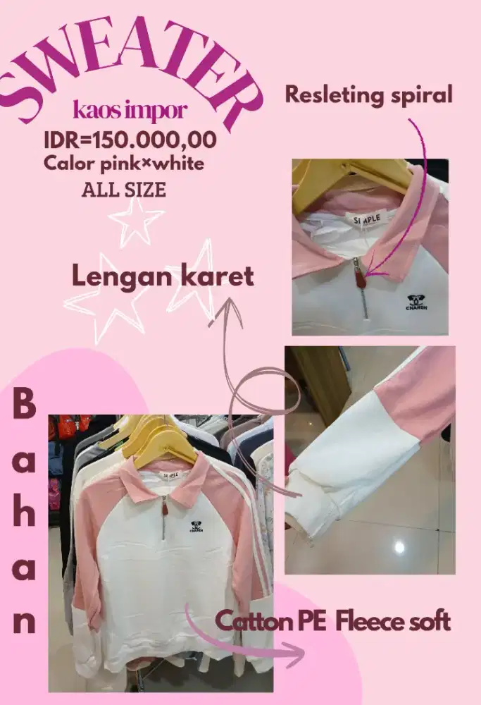 SWEATER KAOS IMPORT