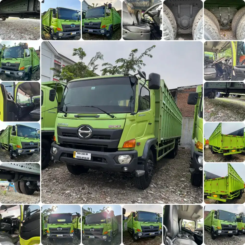 HINO LOHAN FM260JW ASLI LONG BAK MATI 6X4 TRONTON ISTIMEWA SEKALI