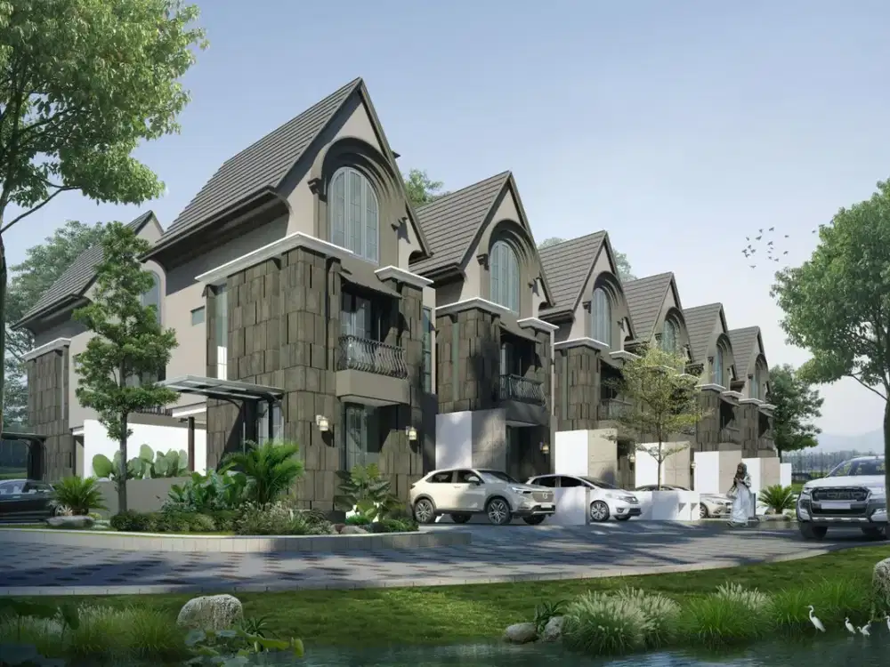 VILLA 3 LANTAI EKSKLUSIF DI KOTA BATU BONUS FULL FURNISHED
