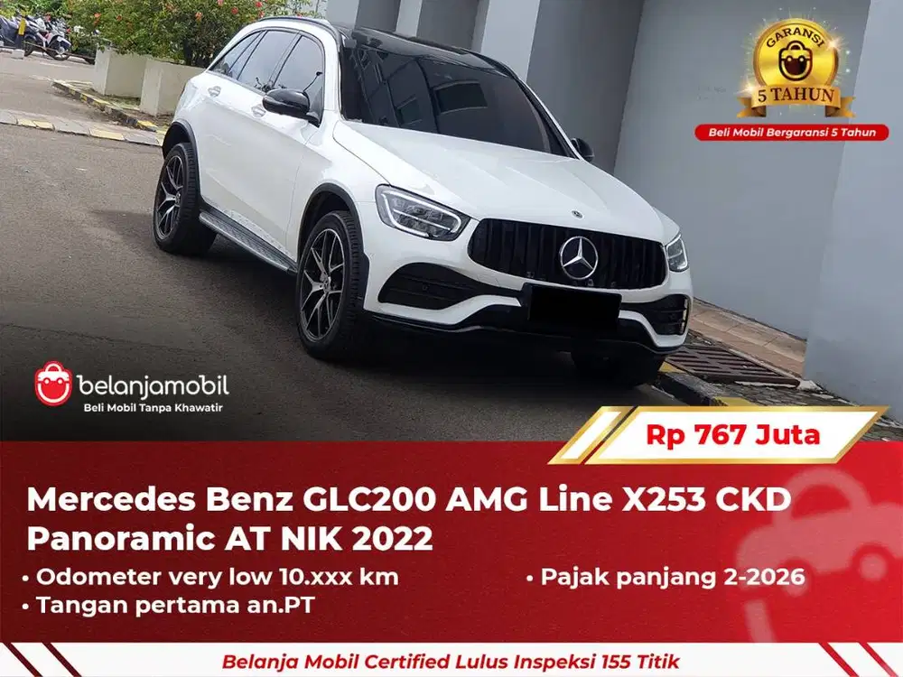 [ GARANSI 5TH ] Mercedes Benz Mercy GLC200 GLC 200 (X253) AT 2022/2023