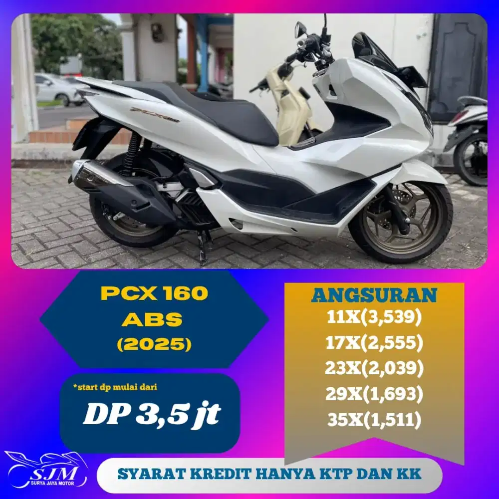 HONDA PCX 160 ABS 2025 SIAP PAKAI