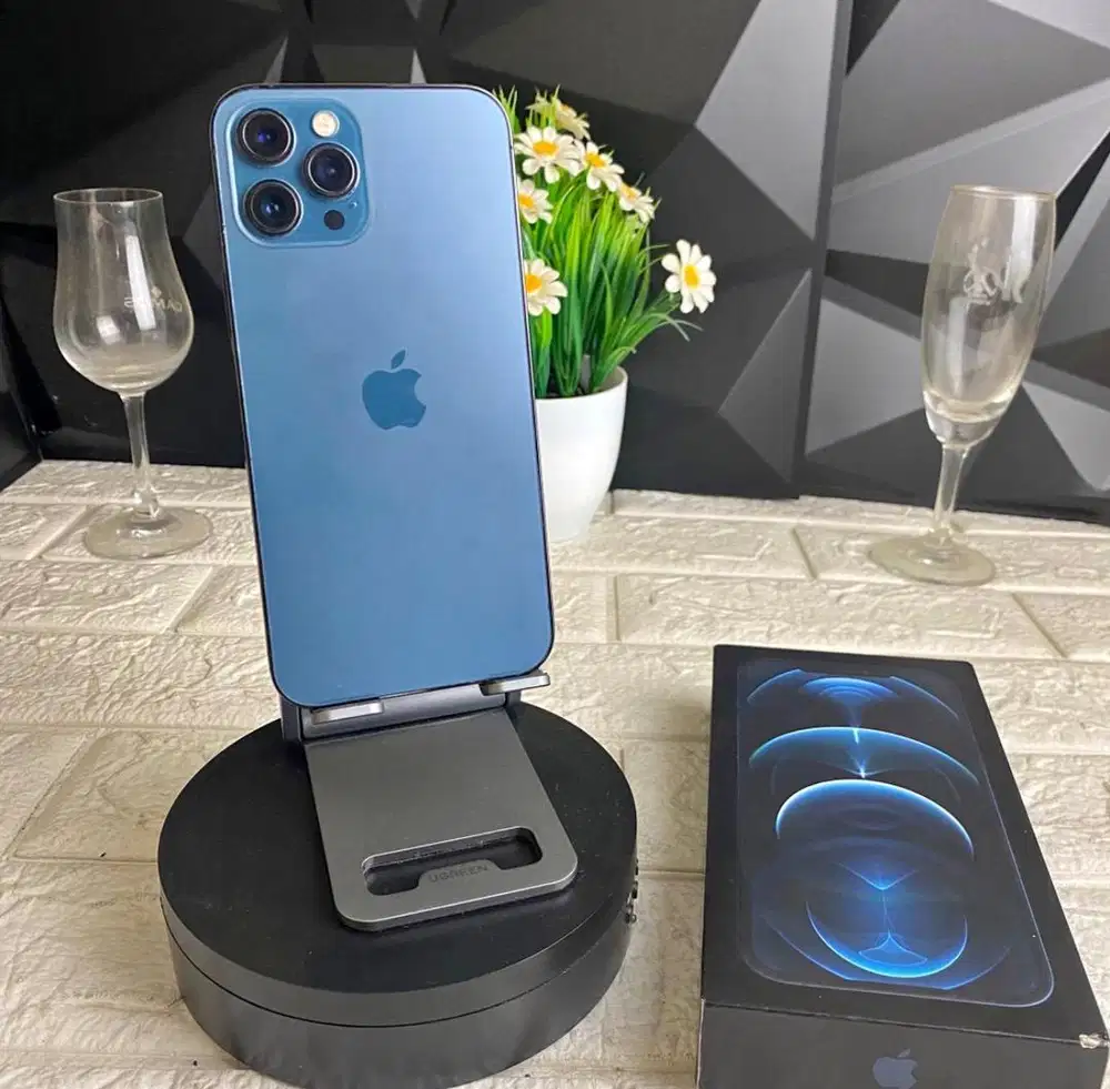 iPhone 12 Pro Max 256GB iBox Pasific Blue Battery Health 100%