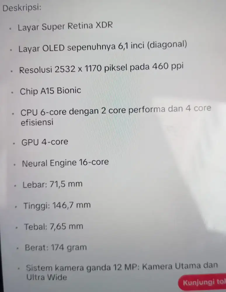 iPhone 13 128gb